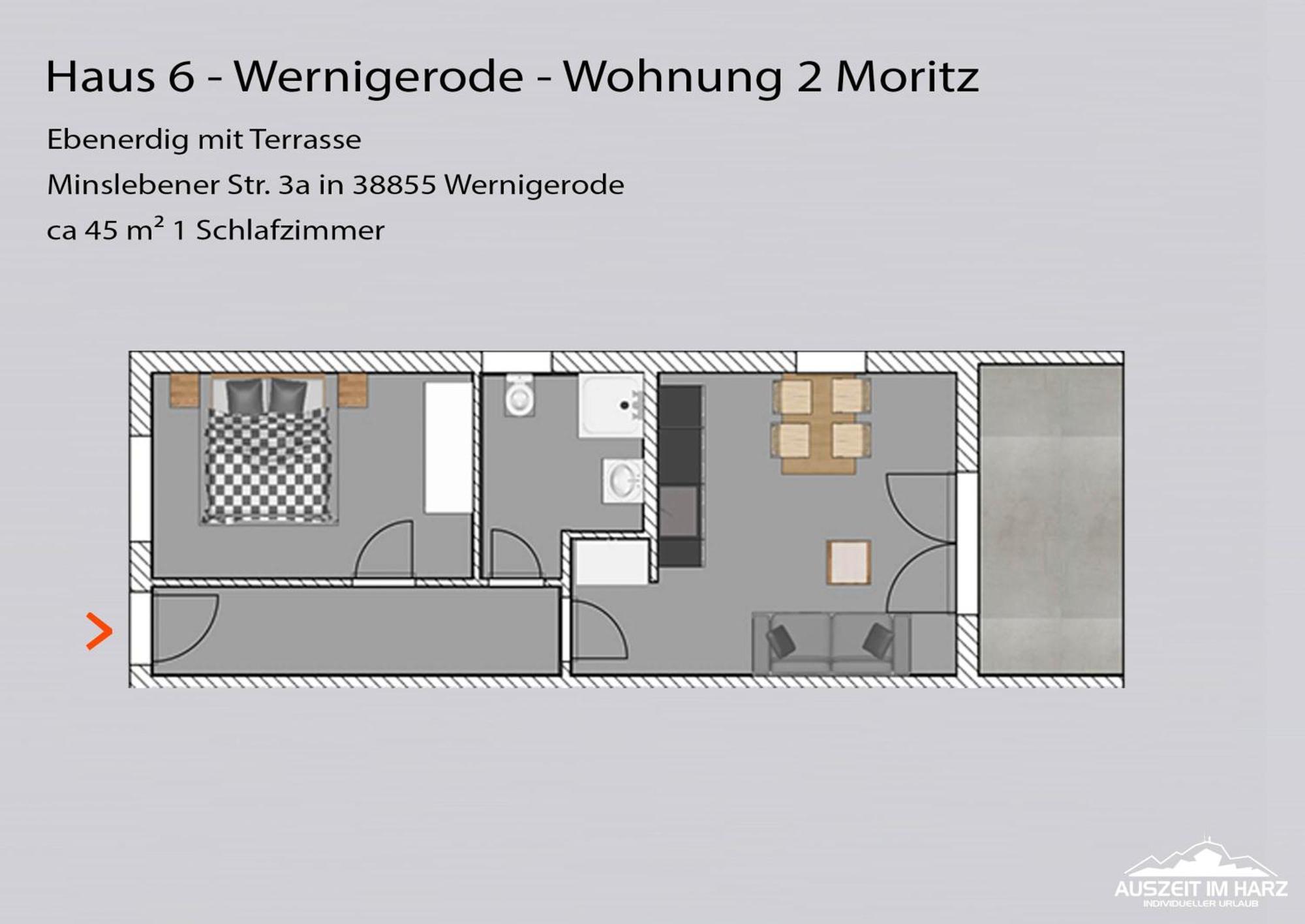 Auszeit-Im-Harz Haus 6 Wohnung 2 Wernigerode Zewnętrze zdjęcie